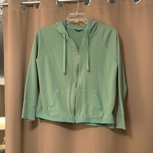 Eddie Bauer Sage Green Fleece Jacket